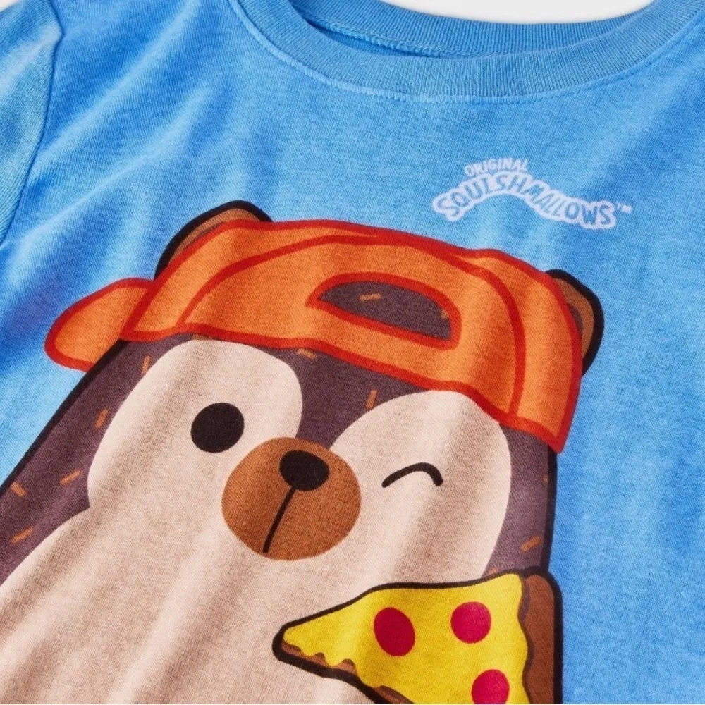 Squishmallows 3-Piece Pajama Set Size 8 Boys